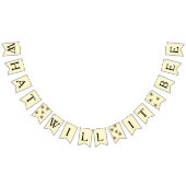 Bumble bee thema baby bijendouche vlaggetjes (Alle)