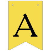 Bumble bee thema baby bijendouche vlaggetjes (Derde vlag)