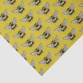 Bumble Bee Tissuepapier (Detail)