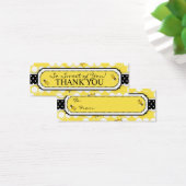 Bumble Bee TY Skinny Gift Label 2 Mini Visitekaartjes (Bureau)
