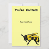 Bumble Bee, uitnodiging (Voorkant)