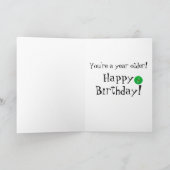 Bumble Bee Verjaardag Kaart (Binnen)