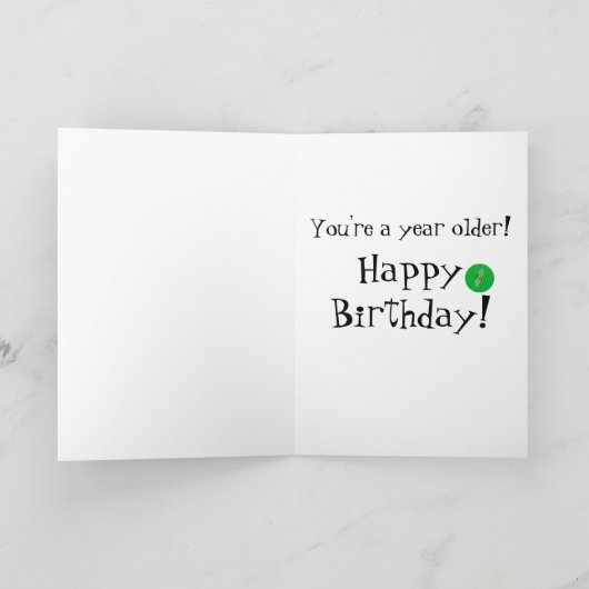 Bumble Bee Verjaardag Kaart (Binnen)