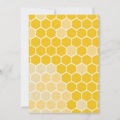 Bumble Bee Verjaardagsfeest Bedankt Notities Kaart (Achterkant)