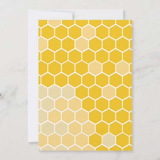 Bumble Bee Verjaardagsfeest Bedankt Notities Kaart (Achterkant)