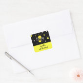Bumble Bee Verjaardagsfeestje Favor Stickers Label (Envelop)