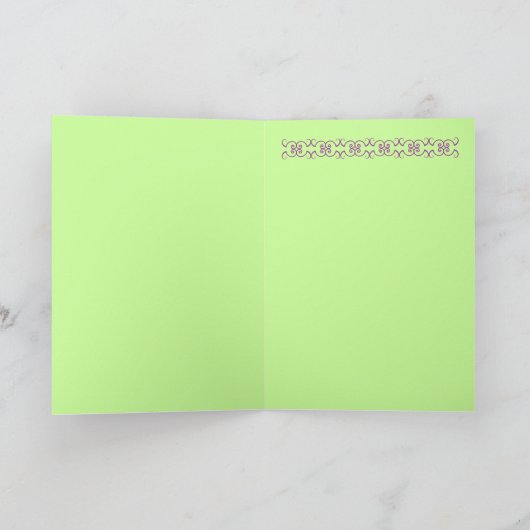 Bumble Bee verjaardagskaart Kaart (Binnen)