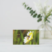 Bumble Bee Visitekaartje (Staand voorkant)