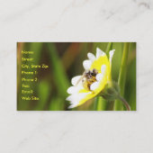 Bumble Bee Visitekaartje (Achterkant)