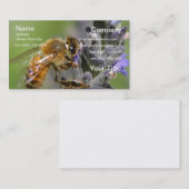 Bumble Bee Visitekaartje groen (Voorkant / Achterkant)