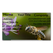 Bumble Bee Visitekaartje magneten (Voorkant)