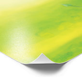 Bumble bee vliegt over een weide Illustratie Foto Afdruk (Hoek)