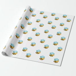 Bumble Bee Wrapping Paper Cadeaupapier