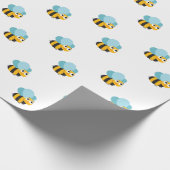 Bumble Bee Wrapping Paper Cadeaupapier (Hoek)