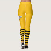 Bumble Bee yellow  Leggings (Achterkant)