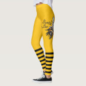 Bumble Bee yellow  Leggings (Links)