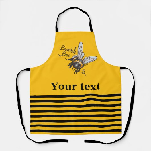 Bumble Bee yellow  Schort (Voorkant)