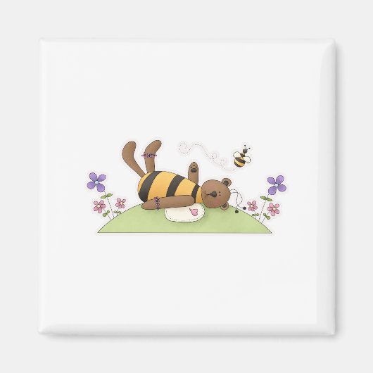 Bumble Beer tuin Magneet (Voorkant)