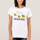 Bumble Bees Baby Multiples T-shirt (Voorkant)