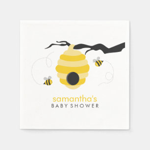 Bumble Bees Baby shower Servetten