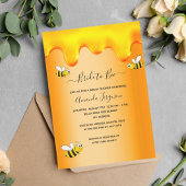 Bumble bees bride to bee honey druppelt vrijgezell kaart