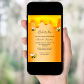 Bumble bees bride to bee honey druppelt vrijgezell kaart