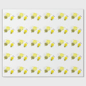 Bumble Bee's Cadeaupapier (Vlak)