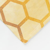 Bumble bees honingraathoningdruppelnaam fleece deken (Hoek)