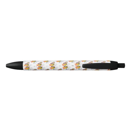 Bumble Bee's Zwarte Inkt Pen (Achterkant)
