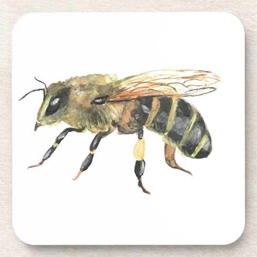Bumble bei bier onderzetter (Voorkant)