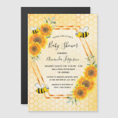 Bumble bei honeycomb baby shower (Voorkant / Achterkant)