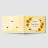 Bumble bei honeycomb baby shower gastenboek (Volledig)