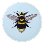 Bumble bei keramische knop (Voorkant)