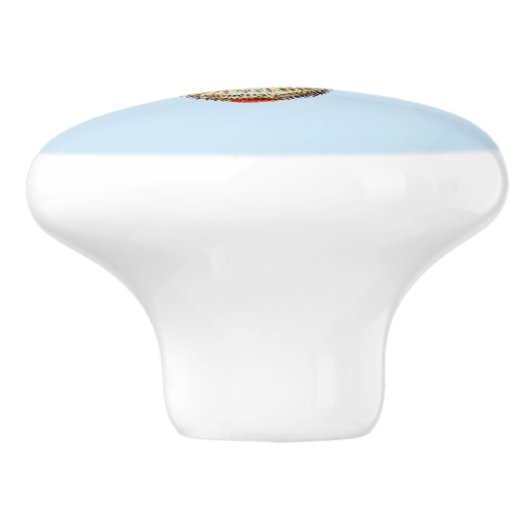 Bumble bei keramische knop (Zijkant)