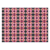 Bumble bei on roze Daisy Flower Abstract Tafelkleed (Voorkant (Horizontaal))