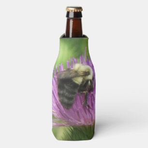 Bumble bei on Thistle Bottle Cooler