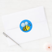 Bumble bei ronde sticker (Envelop)