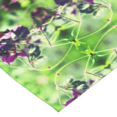 Bumble bek op roze ventiel Sluit Abstract Korte Tafelloper (Hoek)