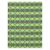 Bumble bek op roze ventiel Sluit Abstract Tafelkleed (Voorkant)