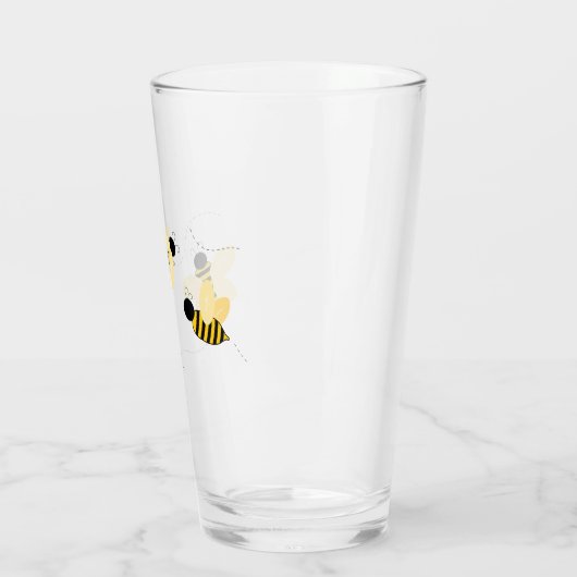 Bumble bijen glas (Links)