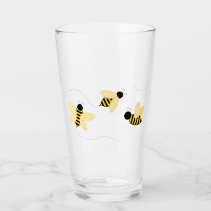 Bumble bijen glas