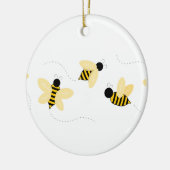 Bumble bijen keramisch ornament (Links)