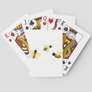 Bumble bijen pokerkaarten