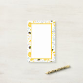 Bumble bijen post-it® notes (Op bureau)