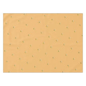 Bumble bijen schattig geel sinaasappel tafelkleed (Voorkant (Horizontaal))