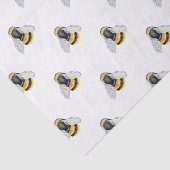 Bumble bijen tissuepapier (Detail)