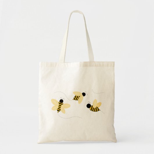 Bumble bijen tote bag (Voorkant)