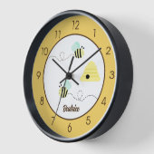 Bumble bijen verklikken bij bijen in de groene neu (Hoek)