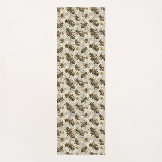 Bumble bijen yogamat (Voorkant)