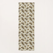 Bumble bijen yogamat (Achterkant)